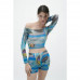 ШОРТЫ С ПРИНТОМ ЛАРИСЫ ДЕ ХЕСУС НЕГРОН ШОРТЫ С ПРИНТОМ ЛАРИСЫ ДЕ ХЕСУС НЕГРОН